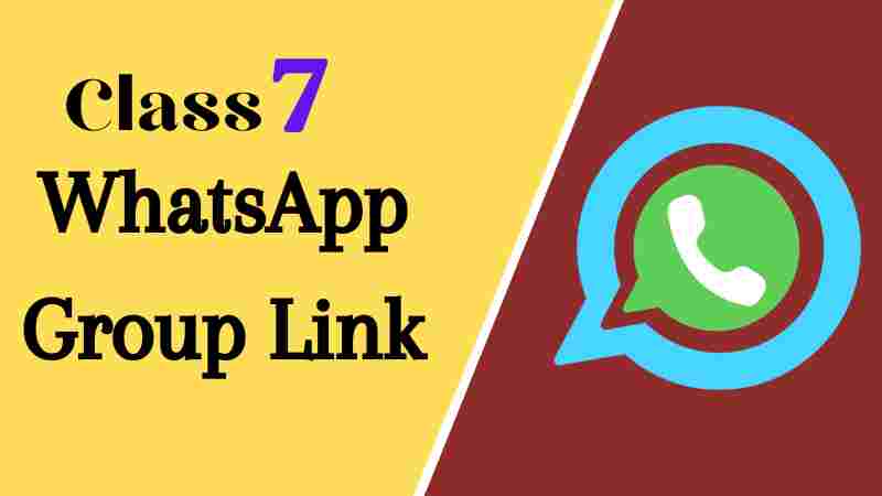 Class 7 WhatsApp Group Link