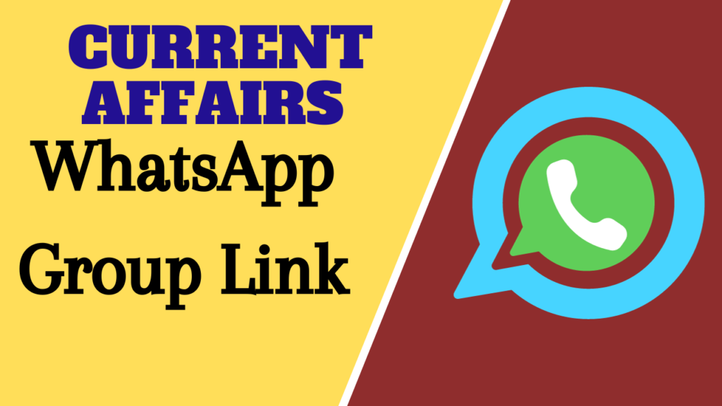 Current Affairs WhatsApp Group Link