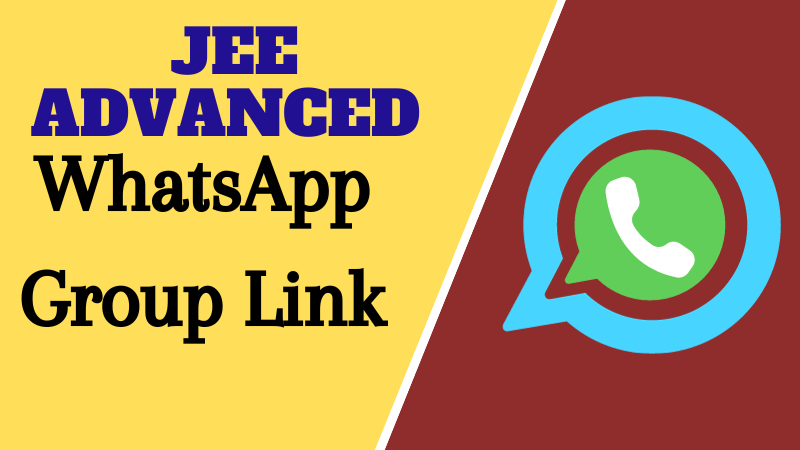 JEE Advanced WhatsApp Group Link