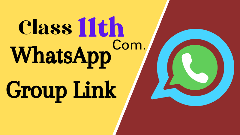 Class 11 Commerce WhatsApp Group Link