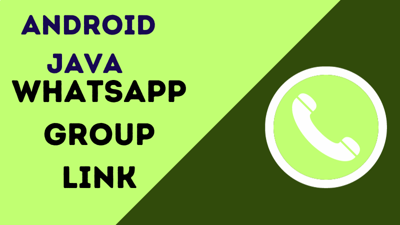 Android Java WhatsApp Group Link
