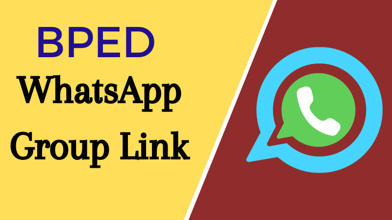 BPED WhatsApp Group Link