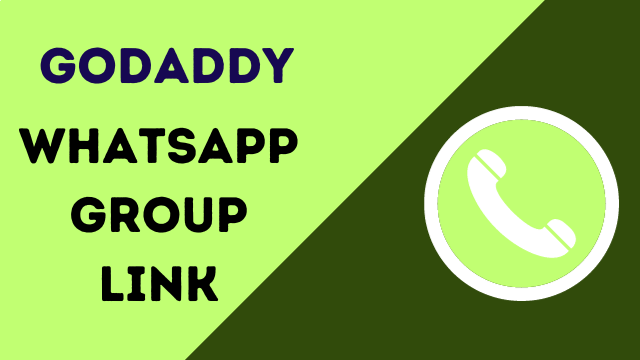 GoDaddy WhatsApp Group Link
