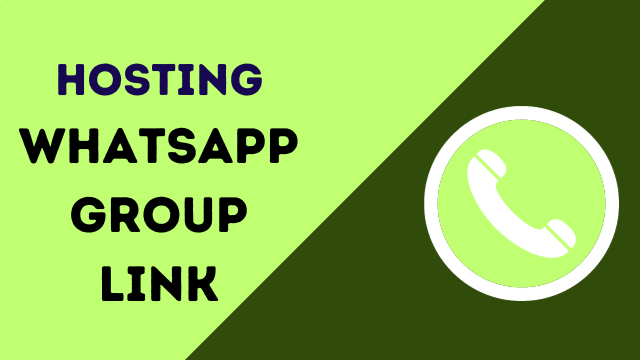 Hosting WhatsApp Group Link
