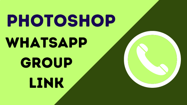 PhotoShop WhatsApp Group Link