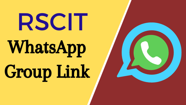 RSCIT WhatsApp Group Link