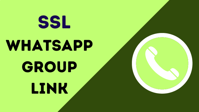 SSL WhatsApp Group Link