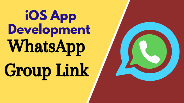 iOS App Development WhatsApp Group Link
