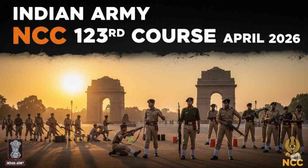 Indian Army NCC 123rd Course April 2026