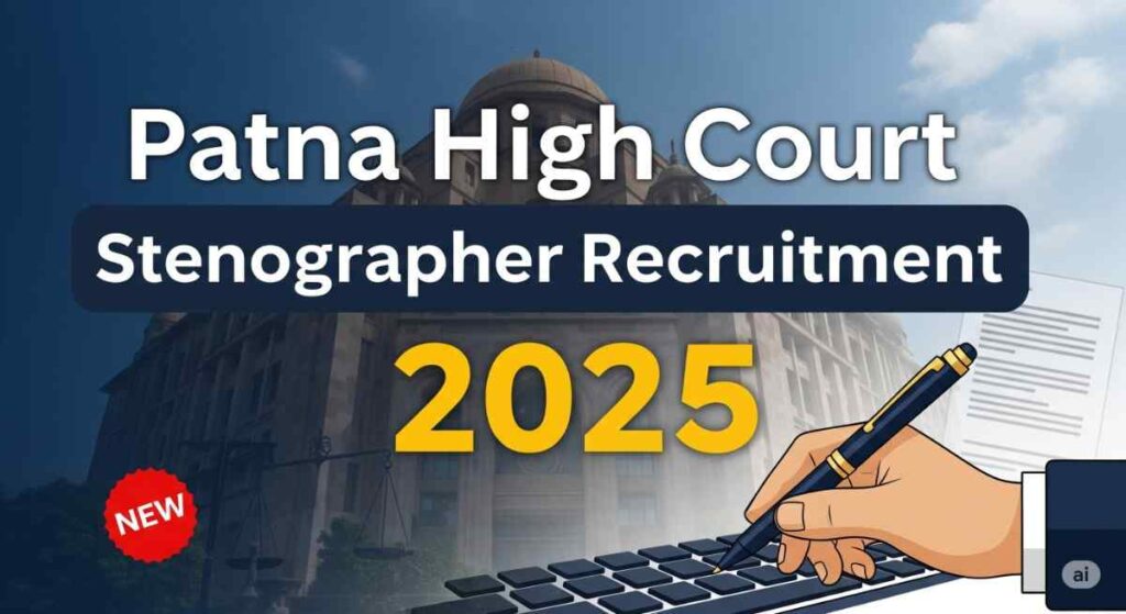 Patna High Court Stenographer Recruitment 2025