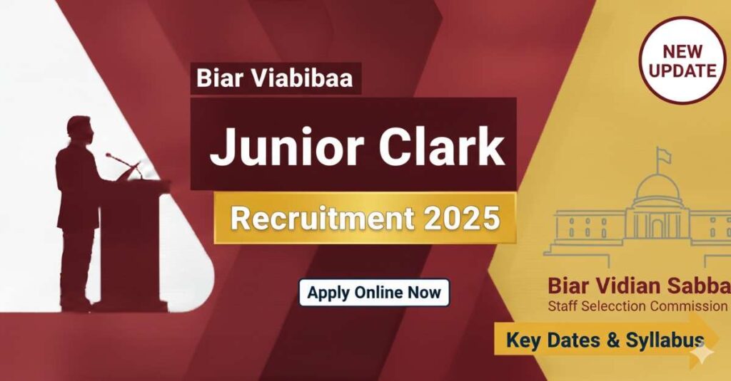 Bihar Vidhan Sabha Junior Clerk