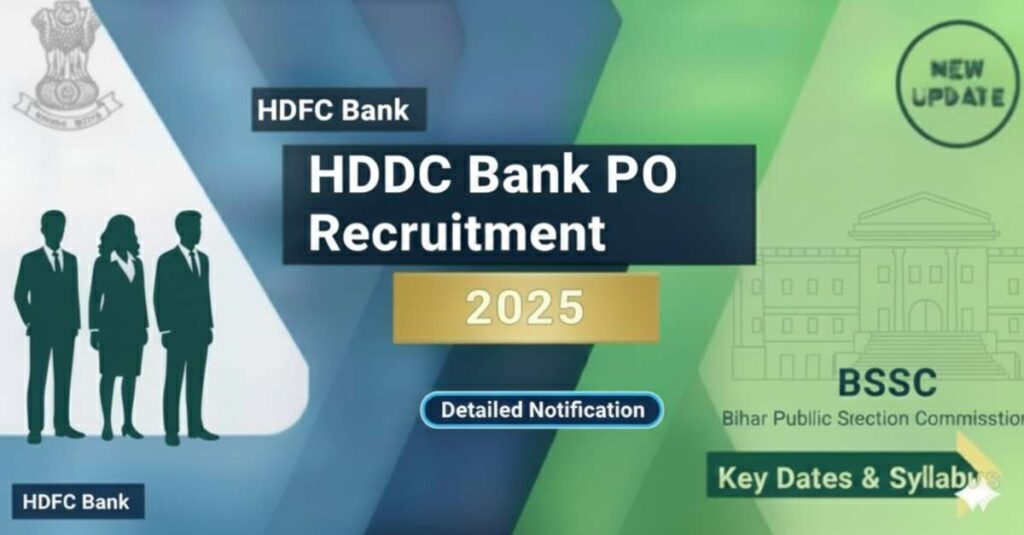 HDFC Bank PO Recruitment 2025