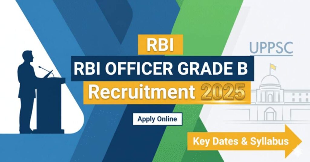 RBI Officer Grade B Recruitment 2025