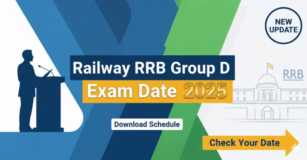 Railway RRB Group D Exam Date 2025