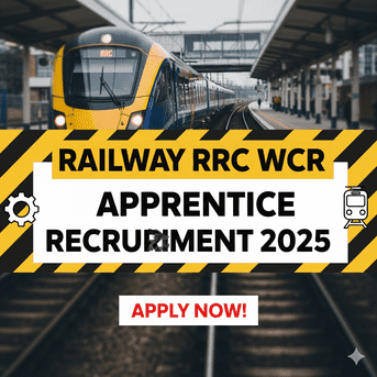 Railway RRC WCR Apprentice Recruitment 2025