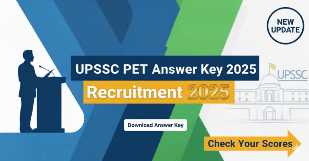 UPSSSC PET Answer Key 2025